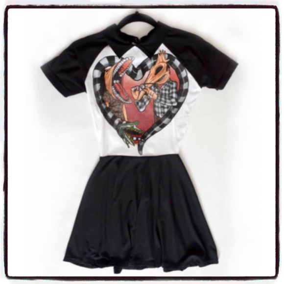 eye candy Dresses & Skirts - 🖤EYE CANDY Beetlejuice SOLD!🖤